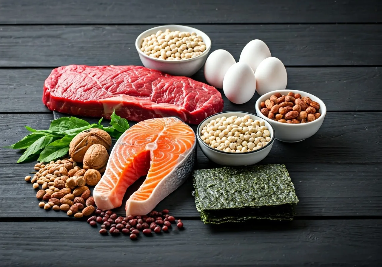 Taurine-rich food arrangement