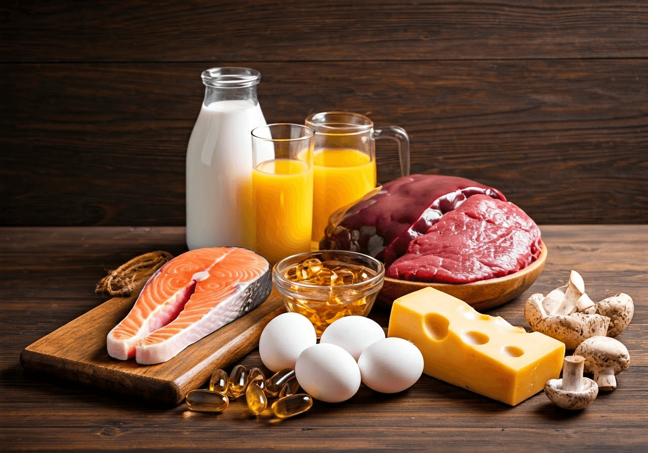Vitamin D3 rich food sources